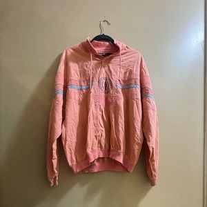 Vintage 80’s Pullover Jacket Salmon Orange
